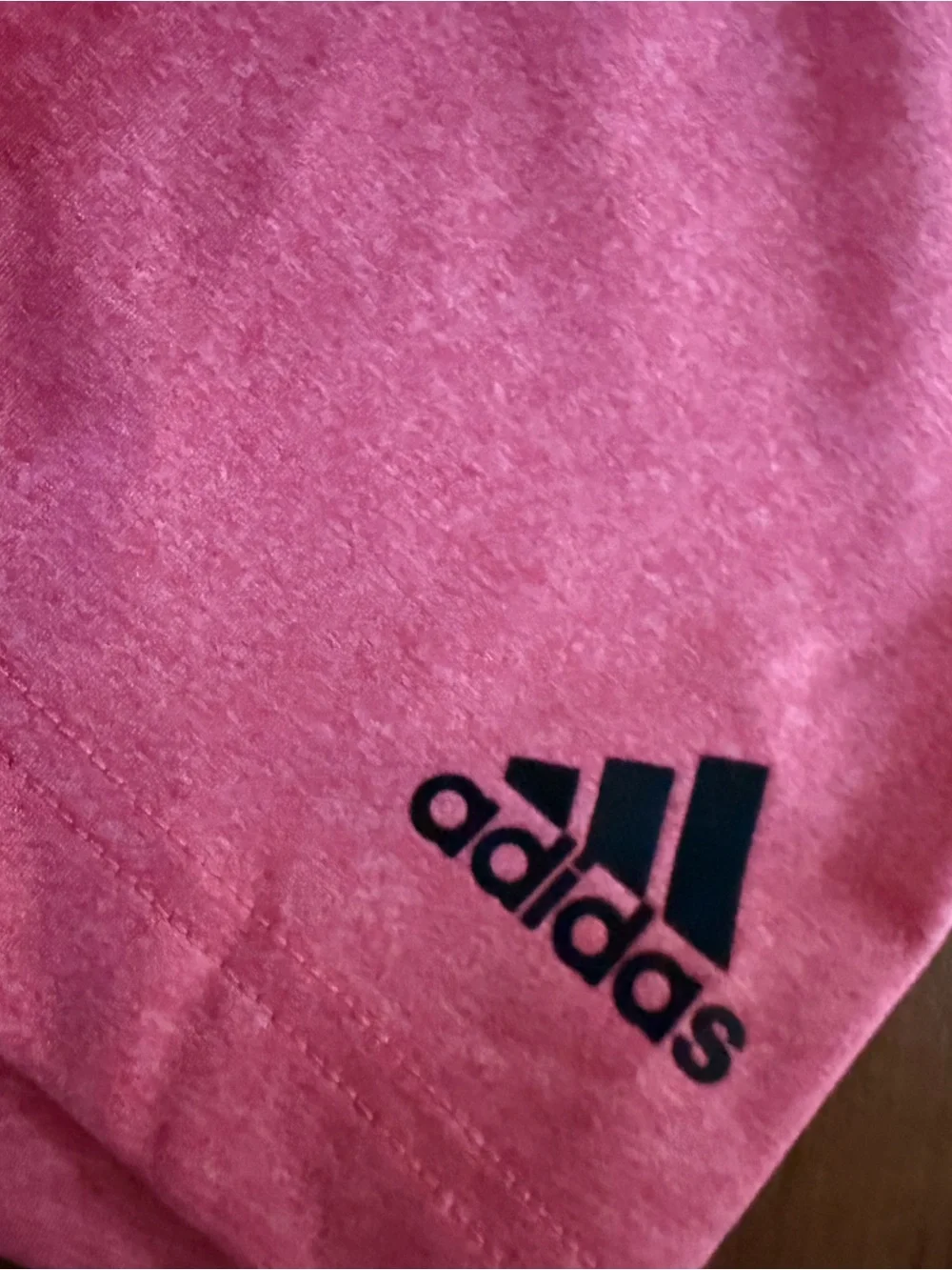 Adidas AJGA (American Junior Golf Association Pink Heather Polo Shirt